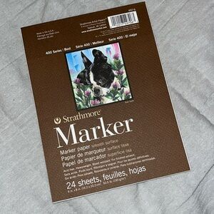 Strathmore Marker Paper Pad- 24 Sheets
